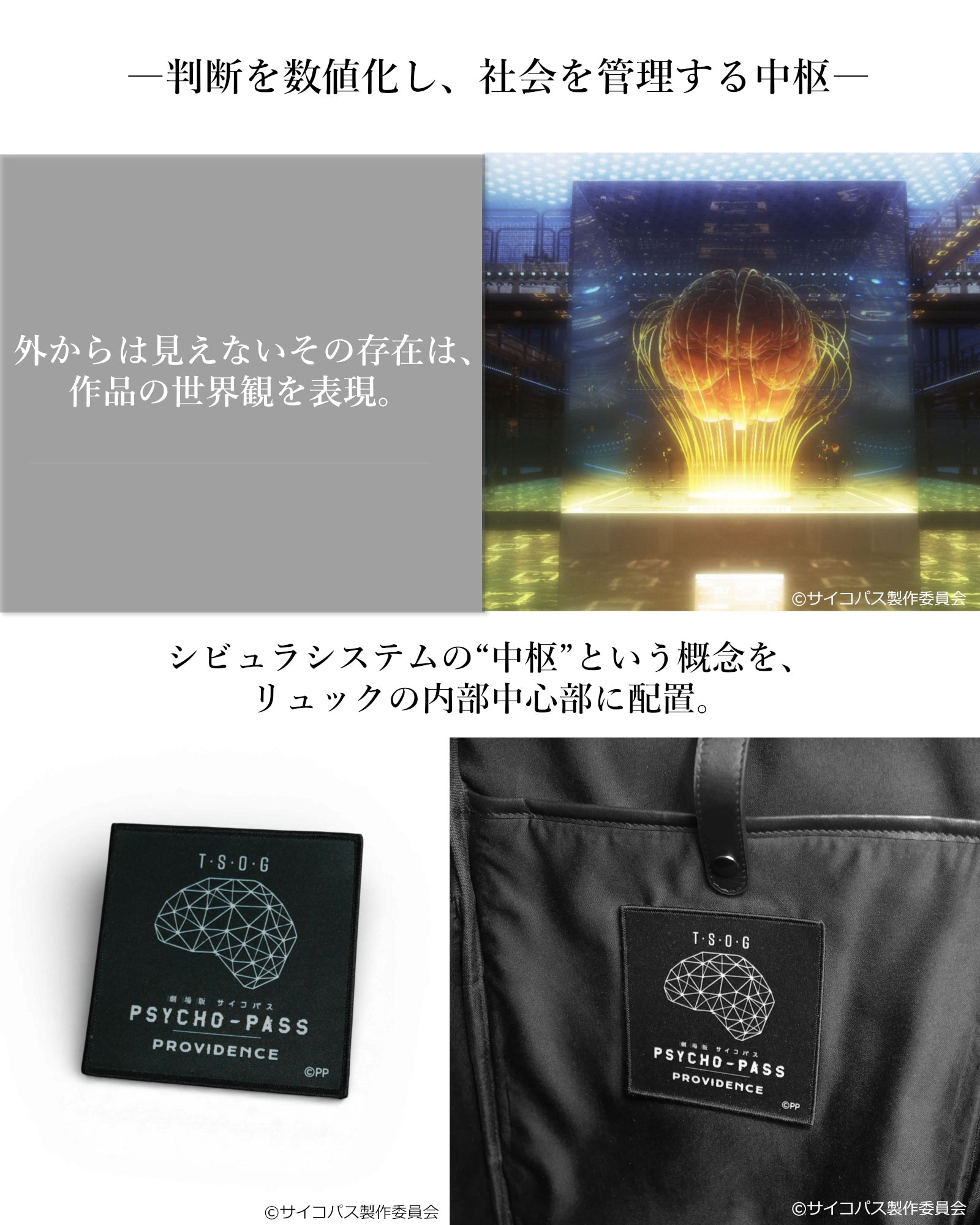 PSYCHO-PASS LP – 本革ビジネスリュック・トラベルバッグ通販 - TSOG公式