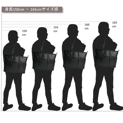 BTY《ビーティーワイ》シティトート | ブラック ネイビー A4 B4対応 15.6インチPC対応 15L 横38.5cm 防水本革 横型 大容量 ユニセックス