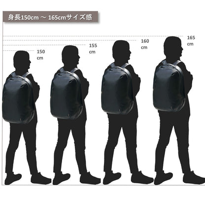 【新色】BTY《ビーティーワイ》ネイビーシティリュック | A4 B4対応 15.6インチPC対応 23L 縦47cm 防水本革 大容量 ユニセックス