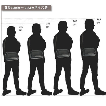 CSA《シーエスエー》シティショルダーバッグ | 防水本革 小型 薄型 軽量 スマホ お財布 ユニセックス