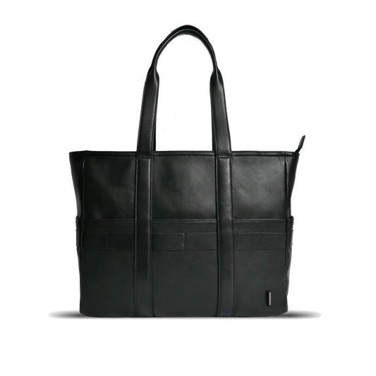 BTY《ビーティーワイ》ブラックシティトート_正面