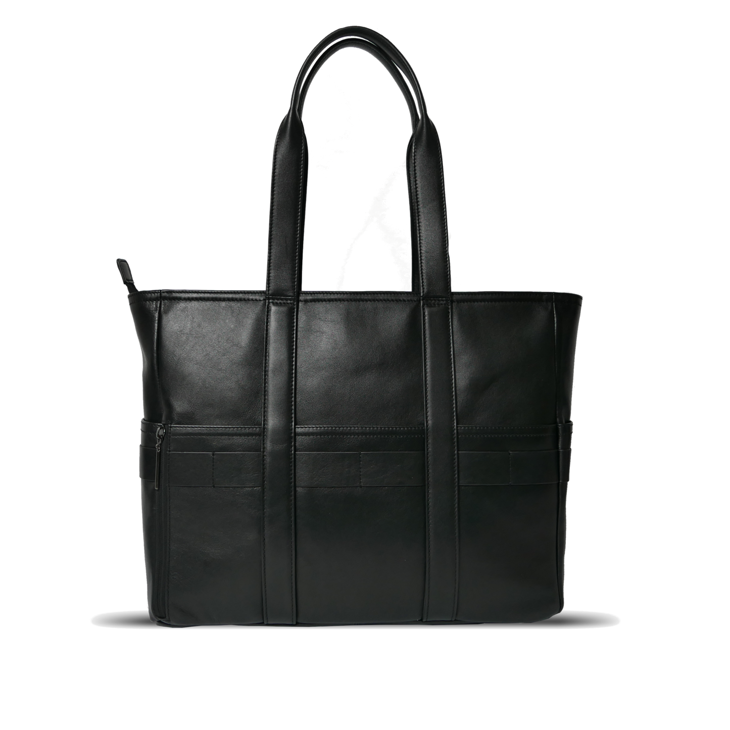 BTY《ビーティーワイ》ブラックシティトート_背面