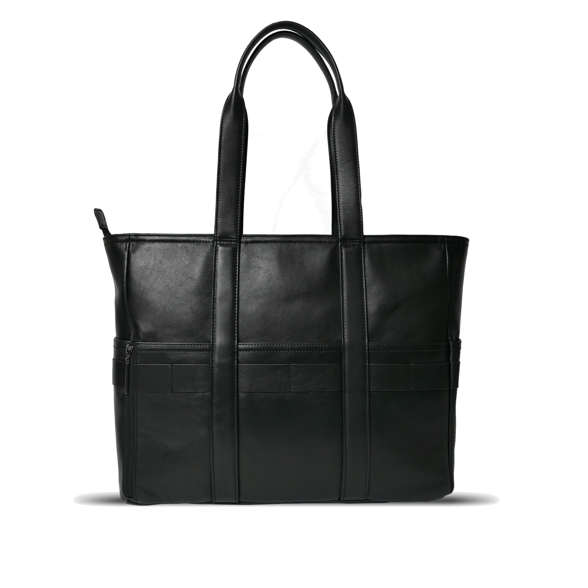 BTY《ビーティーワイ》ブラックシティトート_背面