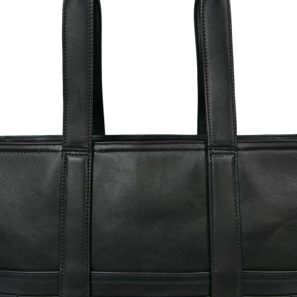 BTY《ビーティーワイ》ブラックシティトート_上部正面