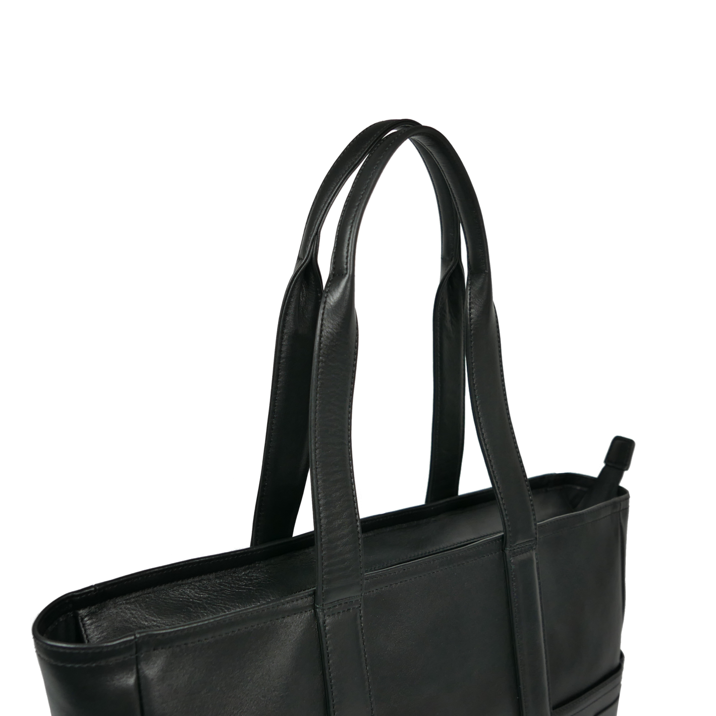 BTY《ビーティーワイ》ブラックシティトート_持ち手