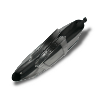 BTY《ビーティーワイ》ブラックシティトート_持ち手ロゴ