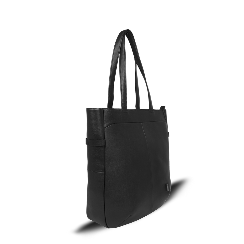 CSA《シーエスエー》ブラックシティトート(縦型) - 本革レザービジネス CSA《シーエスエー》ブラックシティトート(縦型) - 本革レザービジネス