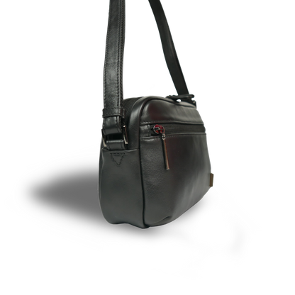 CSA《シーエスエー》シティショルダーバッグ | 防水本革 小型 薄型 軽量 スマホ お財布 ユニセックス