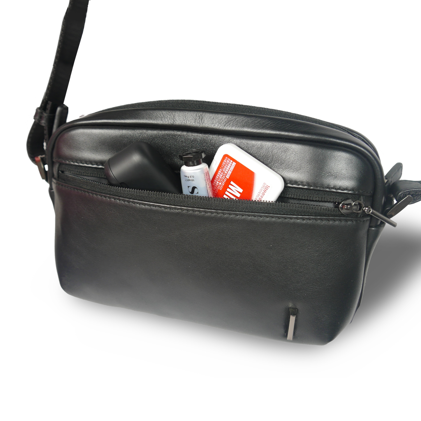 CSA《シーエスエー》シティショルダーバッグ | 防水本革 小型 薄型 軽量 スマホ お財布 ユニセックス