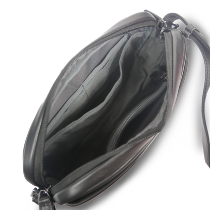 CSA《シーエスエー》シティショルダーバッグ | 防水本革 小型 薄型 軽量 スマホ お財布 ユニセックス