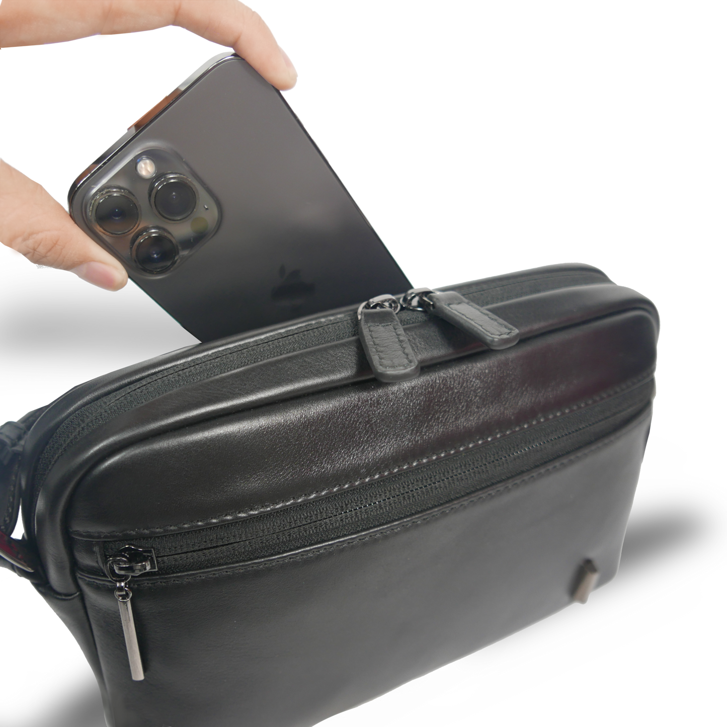 CSA《シーエスエー》シティショルダーバッグ | 防水本革 小型 薄型 軽量 スマホ お財布 ユニセックス