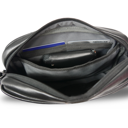 CSA《シーエスエー》シティショルダーバッグ | 防水本革 小型 薄型 軽量 スマホ お財布 ユニセックス