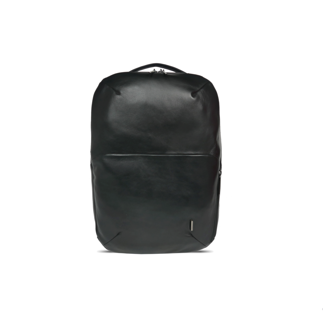 【新製品】STT《エスティーティー》ブラックシティリュック | A4 B4対応 15インチPC対応 12L 縦41cm 防水本革 大容量 ユニセックス