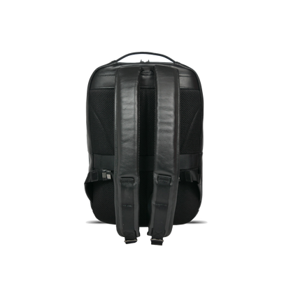 【新製品】STT《エスティーティー》ブラックシティリュック | A4 B4対応 15インチPC対応 12L 縦41cm 防水本革 大容量 ユニセックス