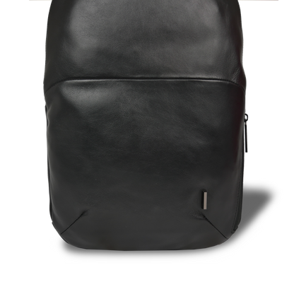 【新製品】STT《エスティーティー》ブラックシティリュック | A4 B4対応 15インチPC対応 12L 縦41cm 防水本革 大容量 ユニセックス