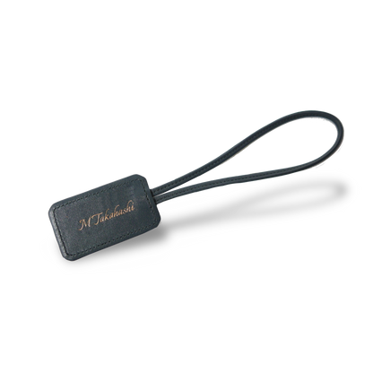 【新製品】レザータグ |  ネームタグ 名前刻印 名入れ 本革 ギフト ブラック ネイビー グレージュ