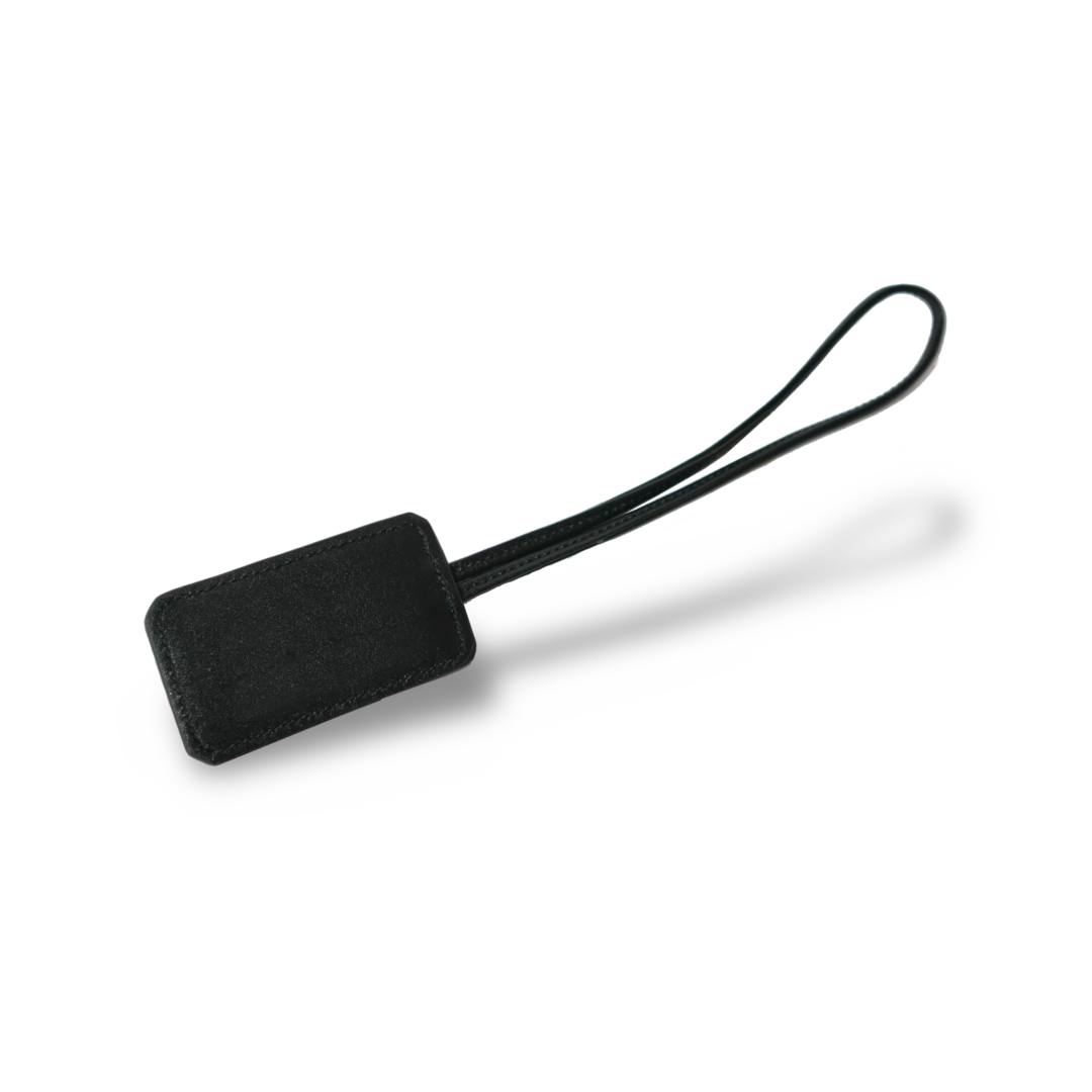 【新製品】レザータグ |  ネームタグ 名前刻印 名入れ 本革 ギフト ブラック ネイビー グレージュ