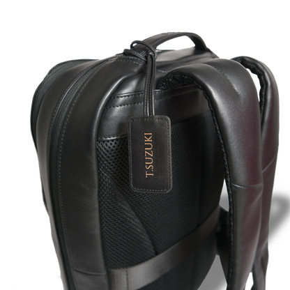 【新製品】レザータグ |  ネームタグ 名前刻印 名入れ 本革 ギフト ブラック ネイビー グレージュ