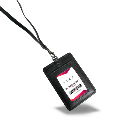 【新製品】シティIDカードケース＆パスケース(2WAY仕様) | 防水本革 ブラック グレージュ ユニセックス ネームホルダー ICカード 定期入れ スイカ 両面 カード収納 3枚収納