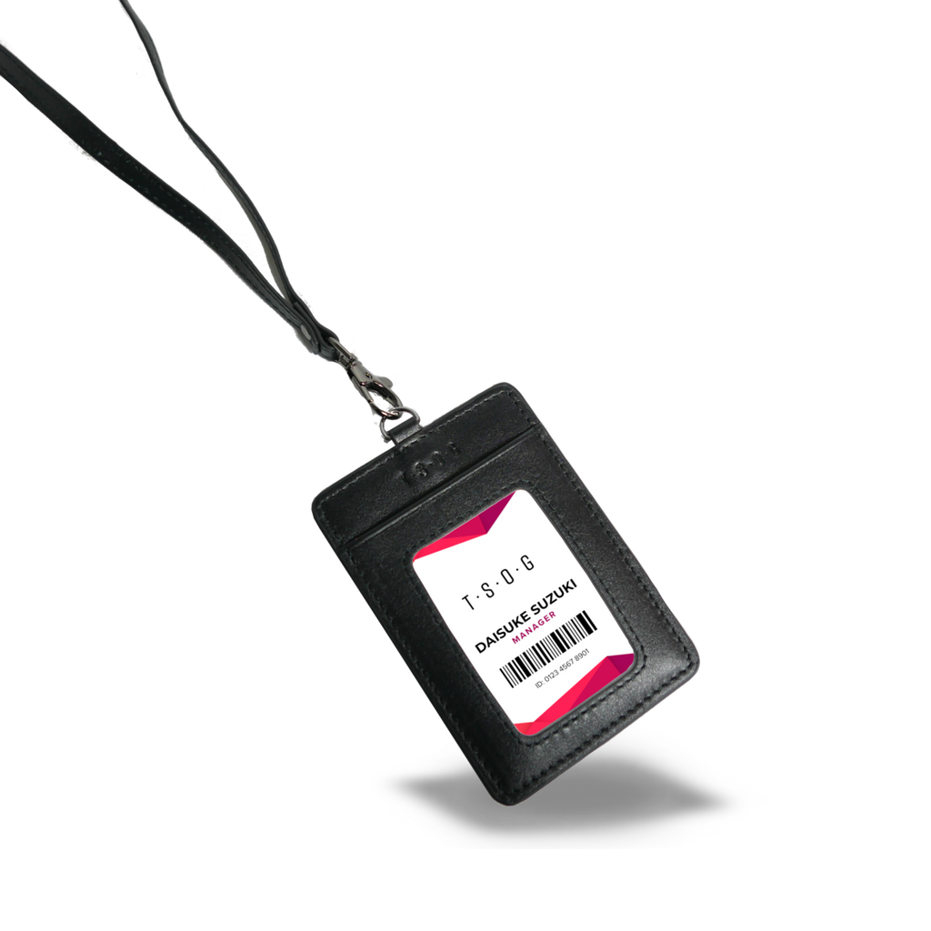 【新製品】シティIDカードケース＆パスケース(2WAY仕様) | 防水本革 ブラック グレージュ ユニセックス ネームホルダー ICカード 定期入れ スイカ 両面 カード収納 3枚収納