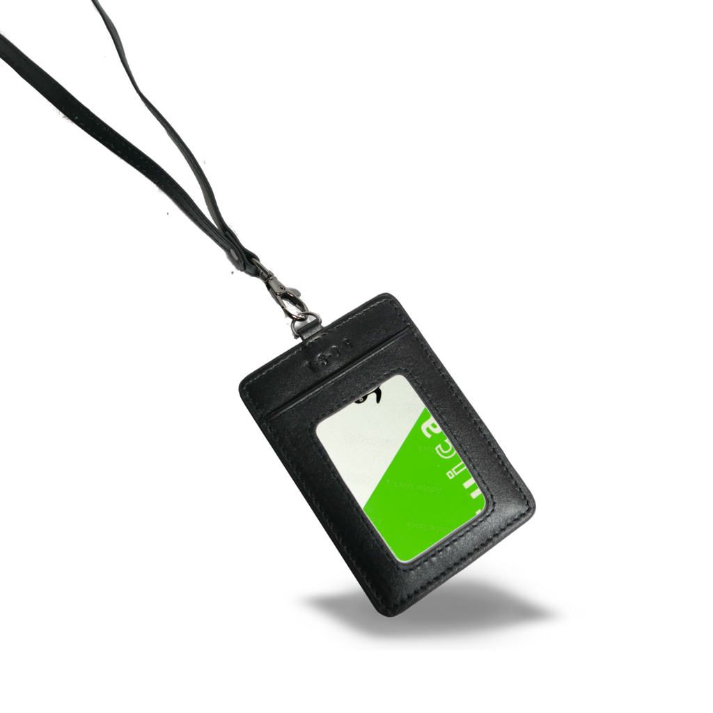 【新製品】シティIDカードケース＆パスケース(2WAY仕様) | 防水本革 ブラック グレージュ ユニセックス ネームホルダー ICカード 定期入れ スイカ 両面 カード収納 3枚収納