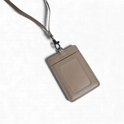 【新製品】シティIDカードケース＆パスケース(2WAY仕様) | 防水本革 ブラック グレージュ ユニセックス ネームホルダー ICカード 定期入れ スイカ 両面 カード収納 3枚収納