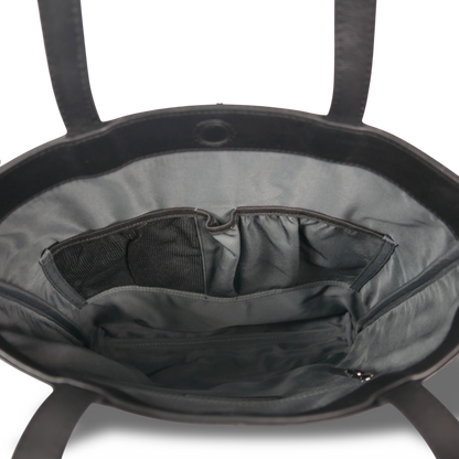 【新製品】BEH《ビーエイチ》スマートシティトート | A4対応 13インチPC対応 縦型 5L 横34.5cm 防水本革 軽量 薄型 ユニセックス