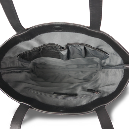 【新製品】BEH《ビーエイチ》スマートシティトート | A4対応 13インチPC対応 縦型 5L 横34.5cm 防水本革 軽量 薄型 ユニセックス