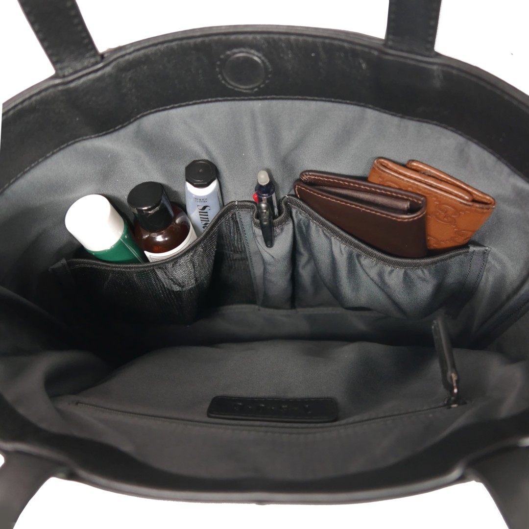 【新製品】BEH《ビーエイチ》スマートシティトート | A4対応 13インチPC対応 縦型 5L 横34.5cm 防水本革 軽量 薄型 ユニセックス