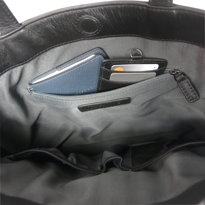 【新製品】BEH《ビーエイチ》スマートシティトート | A4対応 13インチPC対応 縦型 5L 横34.5cm 防水本革 軽量 薄型 ユニセックス