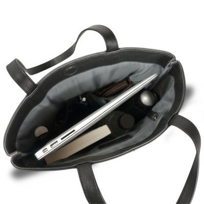 【新製品】BEH《ビーエイチ》スマートシティトート | A4対応 13インチPC対応 縦型 5L 横34.5cm 防水本革 軽量 薄型 ユニセックス