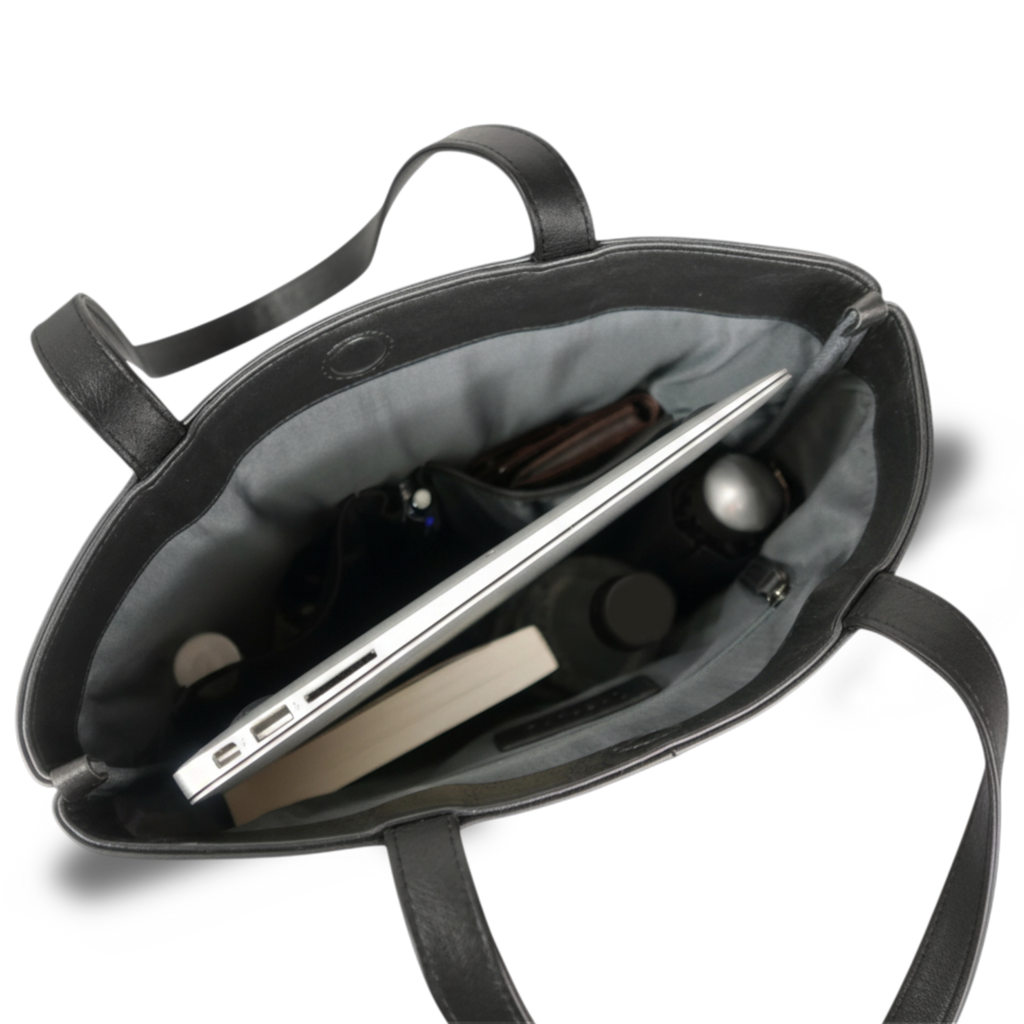 【新製品】BEH《ビーエイチ》スマートシティトート | A4対応 13インチPC対応 縦型 5L 横34.5cm 防水本革 軽量 薄型 ユニセックス