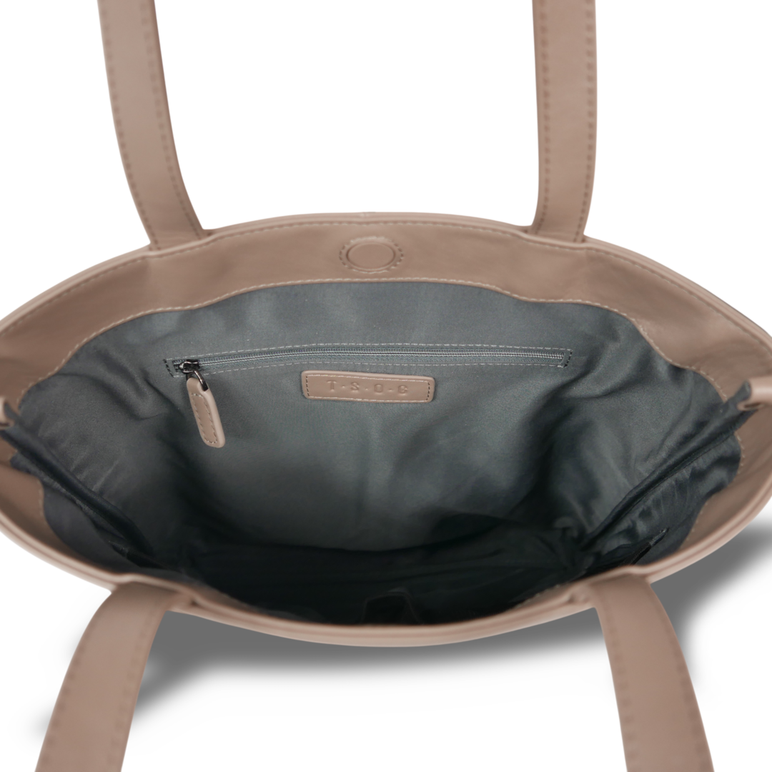 【新製品】BEH《ビーエイチ》スマートシティトート | A4対応 13インチPC対応 縦型 5L 横34.5cm 防水本革 軽量 薄型 ユニセックス