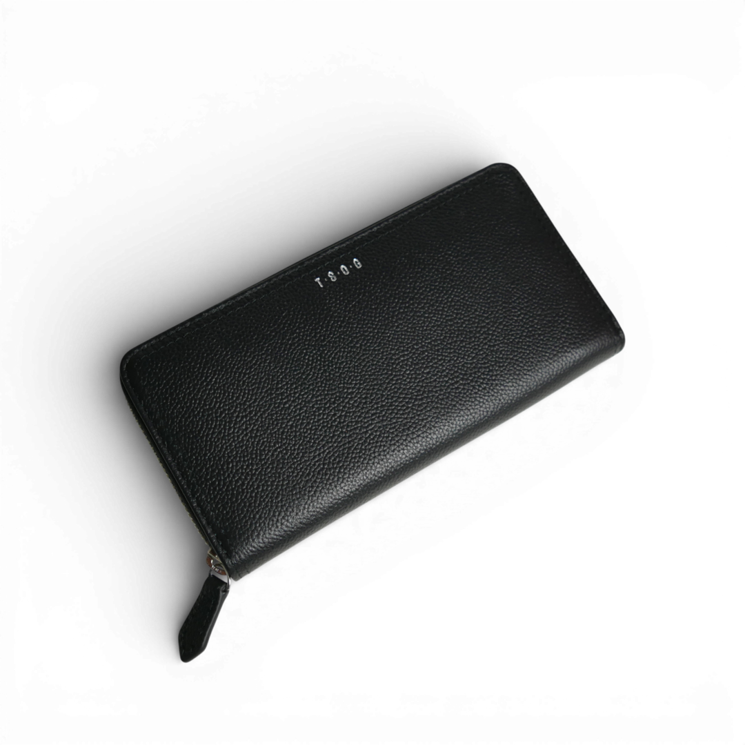 【新製品】TSOGバリューシリーズ長財布 | 本革 ブラック ネイビー グリーン ユニセックス コインケース ICカード 定期入れ スイカ 両面 カード収納 8枚収納