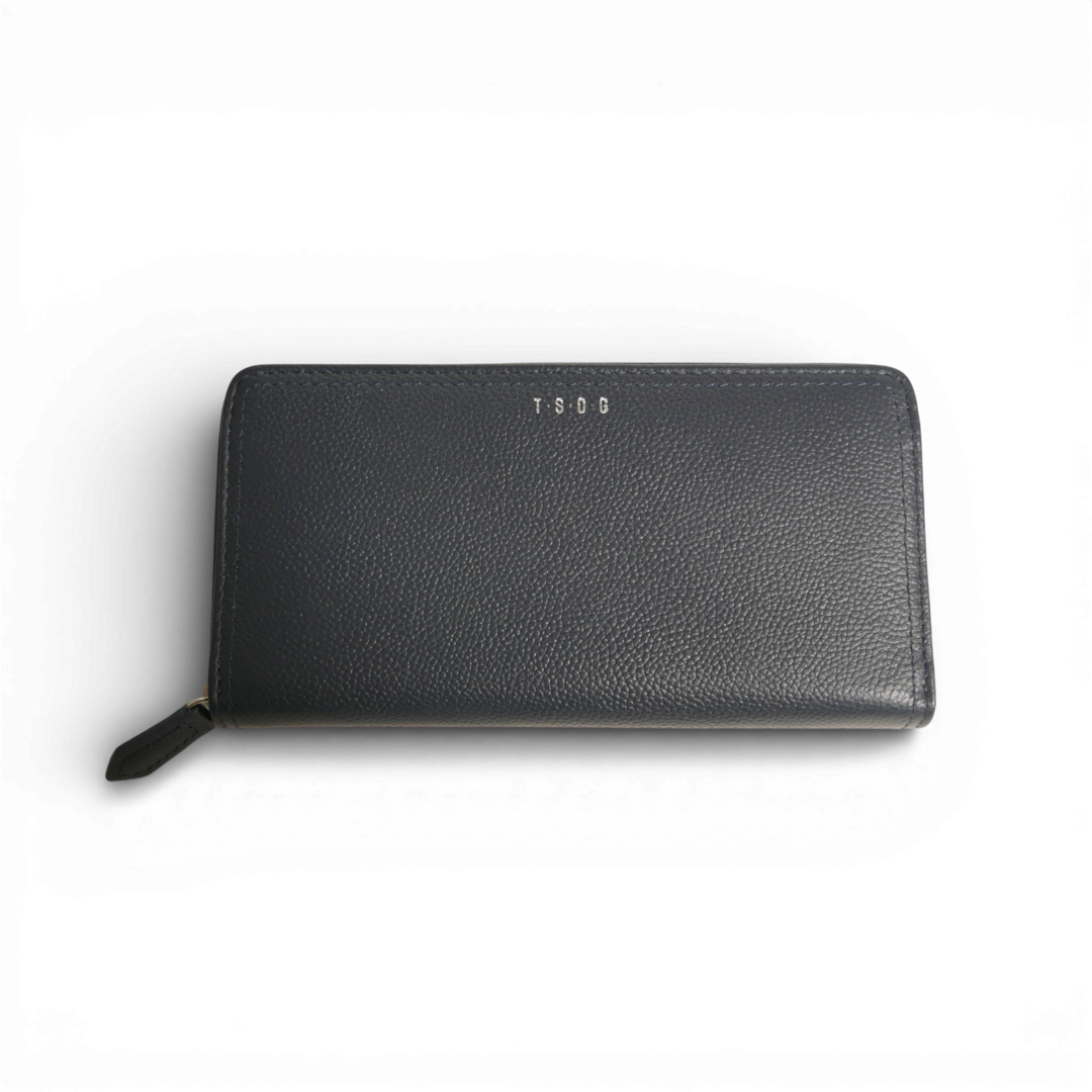 【新製品】TSOGバリューシリーズ長財布 | 本革 ブラック ネイビー グリーン ユニセックス コインケース ICカード 定期入れ スイカ 両面 カード収納 8枚収納