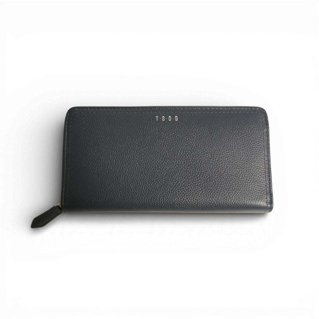 【新製品】TSOGバリューシリーズ長財布 | 本革 ブラック ネイビー グリーン ユニセックス コインケース ICカード 定期入れ スイカ 両面 カード収納 8枚収納