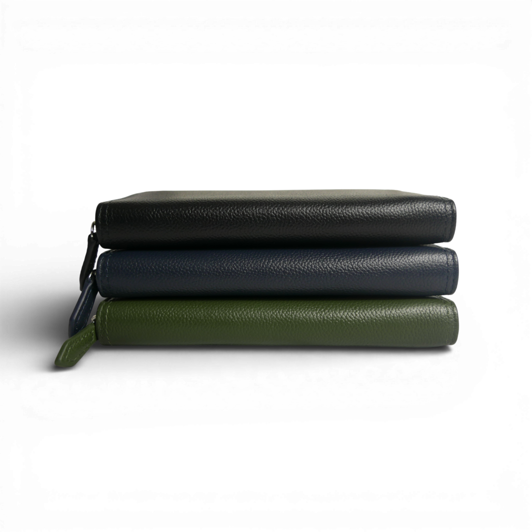 【新製品】TSOGバリューシリーズ長財布 | 本革 ブラック ネイビー グリーン ユニセックス コインケース ICカード 定期入れ スイカ 両面 カード収納 8枚収納