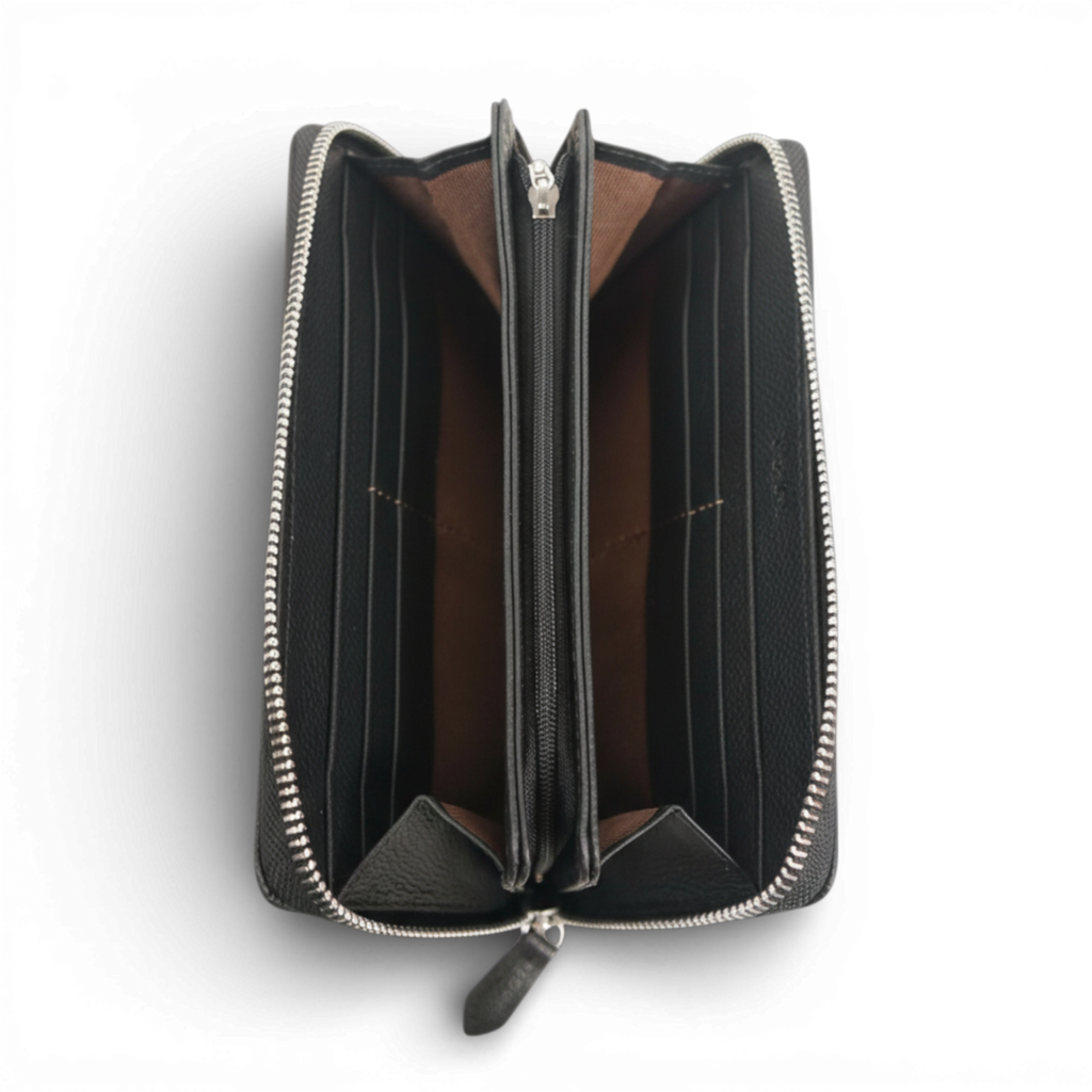 【新製品】TSOGバリューシリーズ長財布 | 本革 ブラック ネイビー グリーン ユニセックス コインケース ICカード 定期入れ スイカ 両面 カード収納 8枚収納