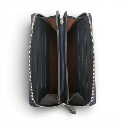 【新製品】TSOGバリューシリーズ長財布 | 本革 ブラック ネイビー グリーン ユニセックス コインケース ICカード 定期入れ スイカ 両面 カード収納 8枚収納