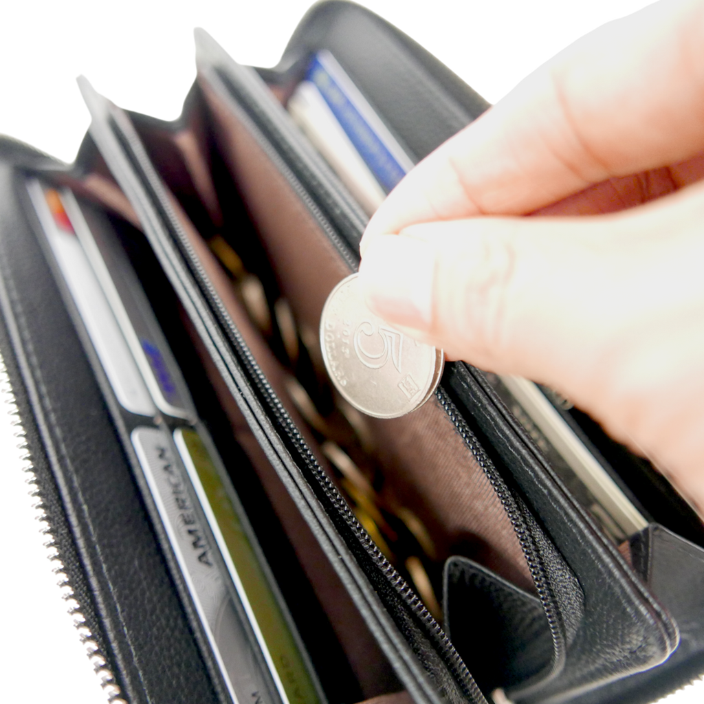 【新製品】TSOGバリューシリーズ長財布 | 本革 ブラック ネイビー グリーン ユニセックス コインケース ICカード 定期入れ スイカ 両面 カード収納 8枚収納