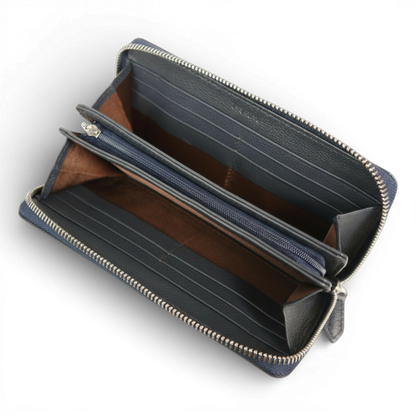 【新製品】TSOGバリューシリーズ長財布 | 本革 ブラック ネイビー グリーン ユニセックス コインケース ICカード 定期入れ スイカ 両面 カード収納 8枚収納