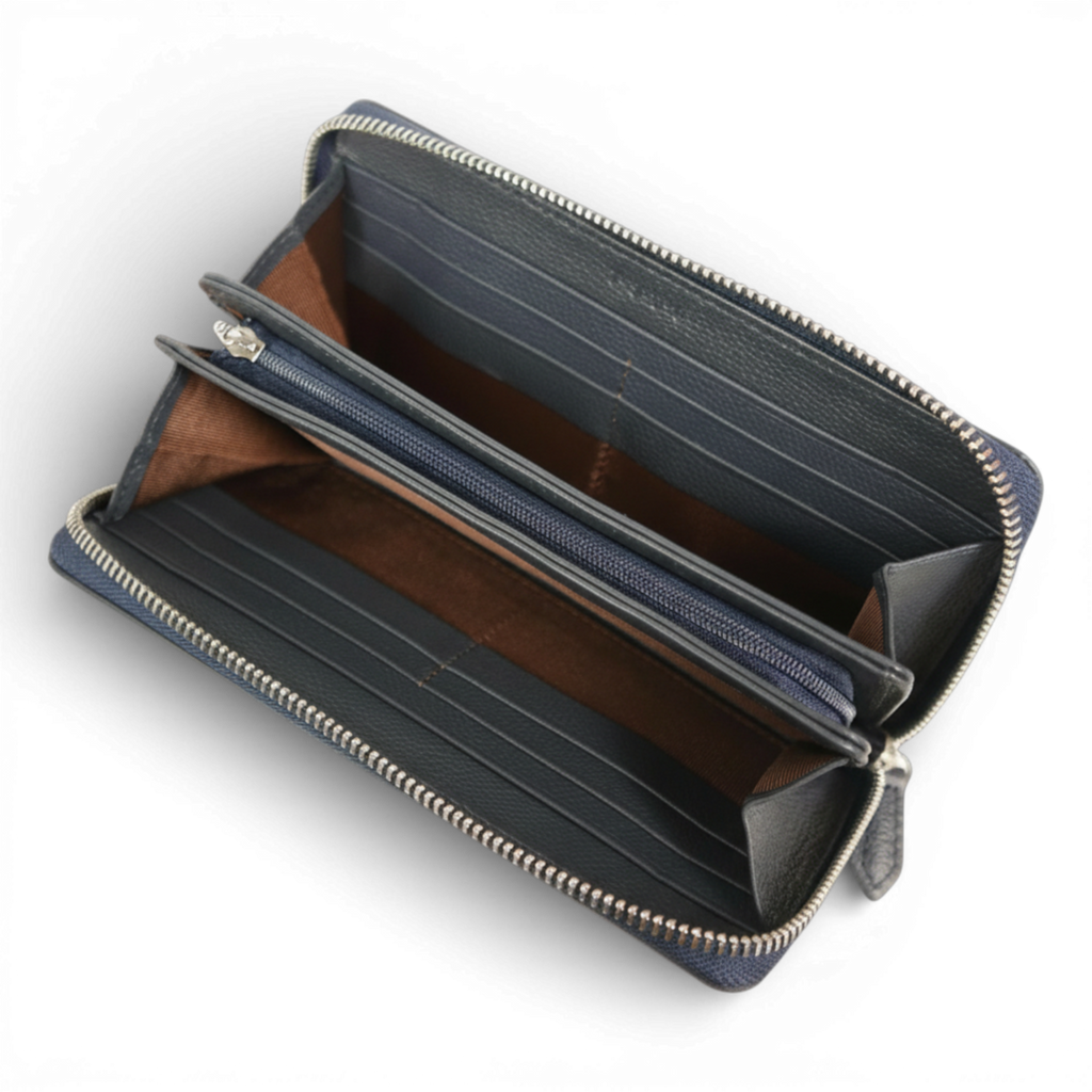 【新製品】TSOGバリューシリーズ長財布 | 本革 ブラック ネイビー グリーン ユニセックス コインケース ICカード 定期入れ スイカ 両面 カード収納 8枚収納