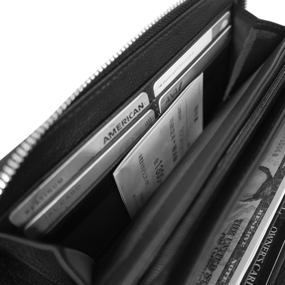 【新製品】TSOGバリューシリーズ長財布 | 本革 ブラック ネイビー グリーン ユニセックス コインケース ICカード 定期入れ スイカ 両面 カード収納 8枚収納