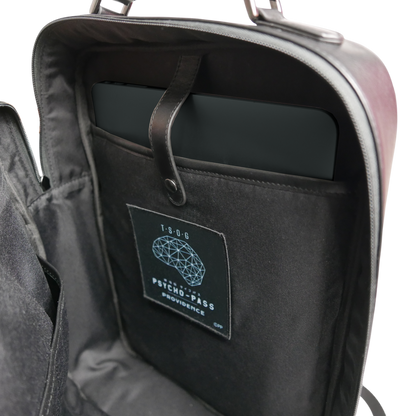 【コラボレーション】PSYCHO-PASS サイコパス×T・S・O・Gコラボ防水本革シティリュック | アニメ A4対応 14インチPC対応 10L 縦38cm 防水本革 大容量 ユニセックス