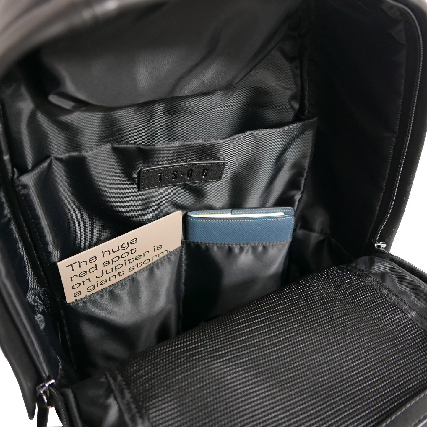 MUKO《ムコ》ブラックシティリュック_内部小ポケット