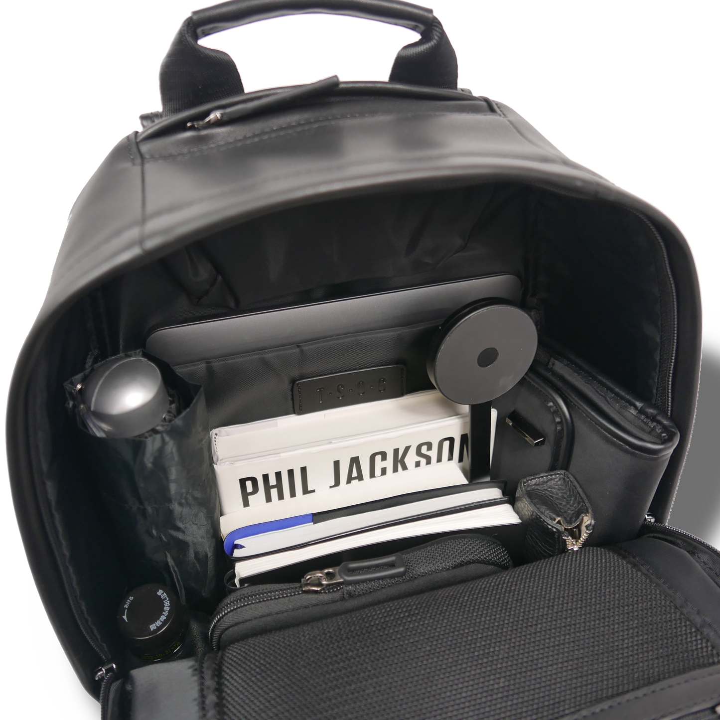 MUKO《ムコ》ブラックシティリュック_収納例