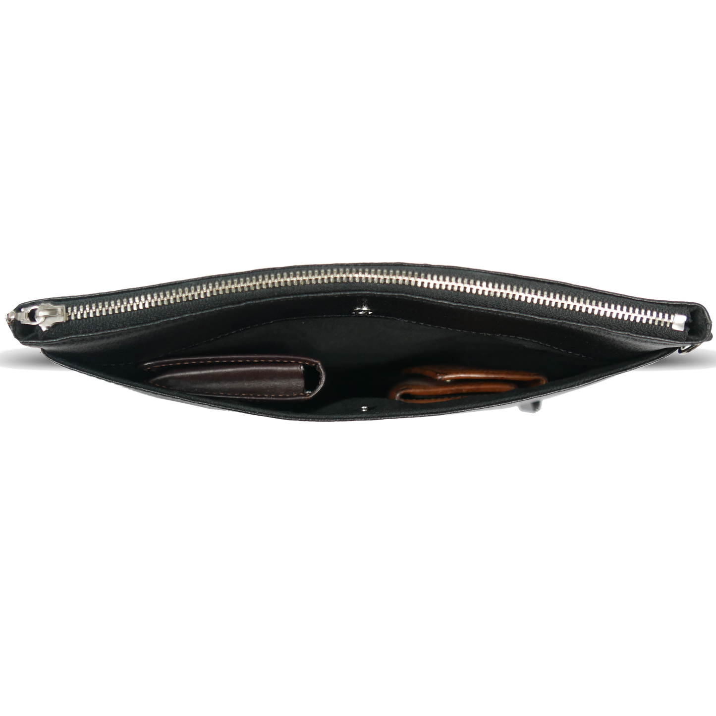 LASALLE《ラサール》シティミニショルダー | サコッシュ 本革 薄型 軽量 ブラック トープ ユニセックス
