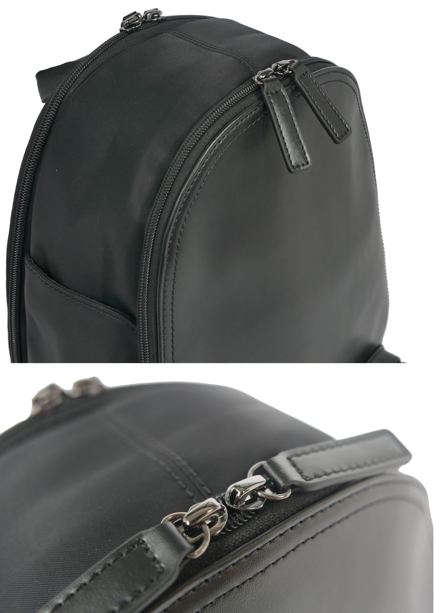 TAN《タン》ブラックシティリュック_YKKファスナー