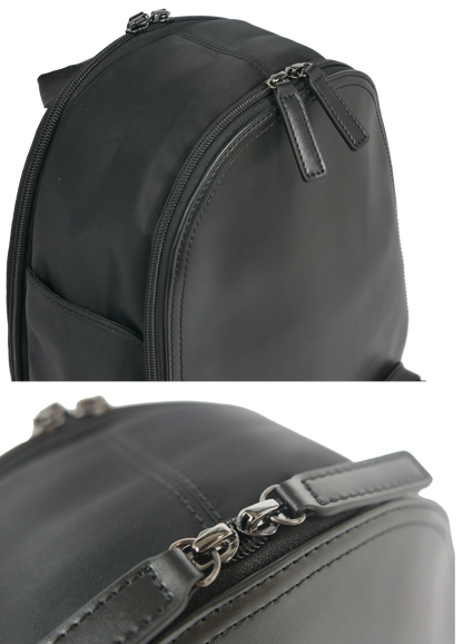 TAN《タン》ブラックシティリュック_YKKファスナー