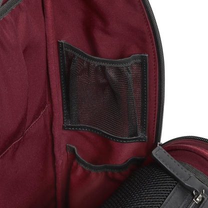 AM《エーエム》デイリーリュック | A4対応 14インチPC対応 17L 縦43cm 防水本革 多機能 Airtag ユニセックス